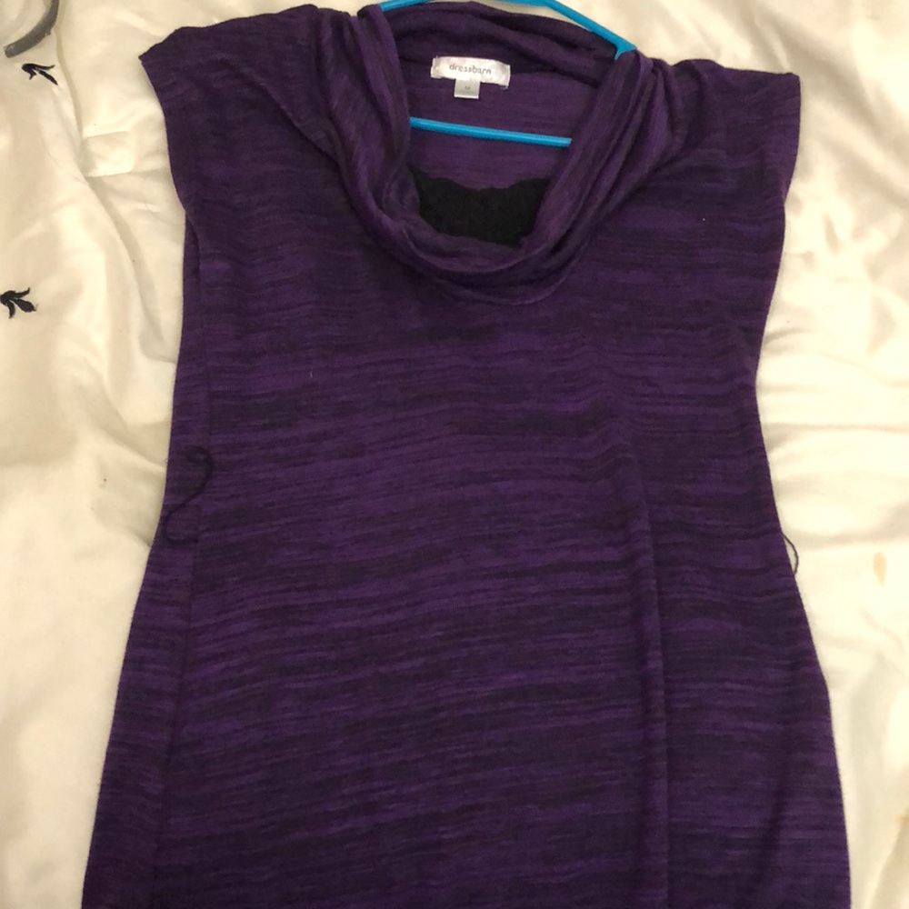 Purple shirt for going out